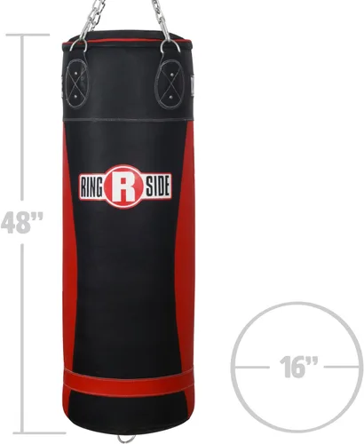 Vista 2 de Ringside Bolsa pesada de cuero sin relleno, grande