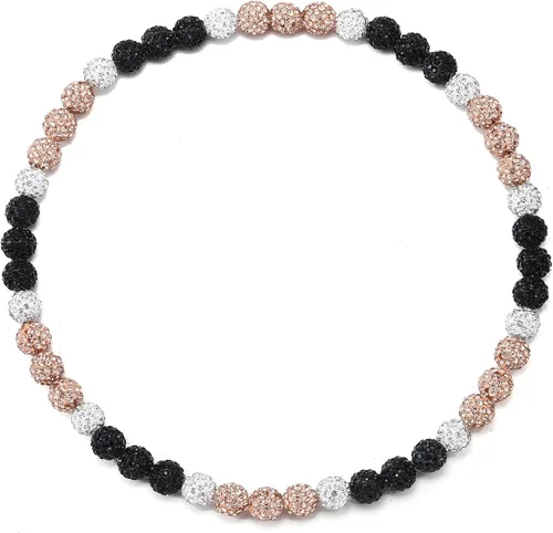 Vista 16 de Collar de Cadena de Béisbol con Perlas para Hombres, Regalos de Collar de Béisbol de la Colección Bling Ice para Niños, Collar de Accesorios