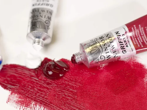 Vista 6 de Winsor & Newton Griffin Alkyd Color al óleo de secado rápido tubo de 200 ml