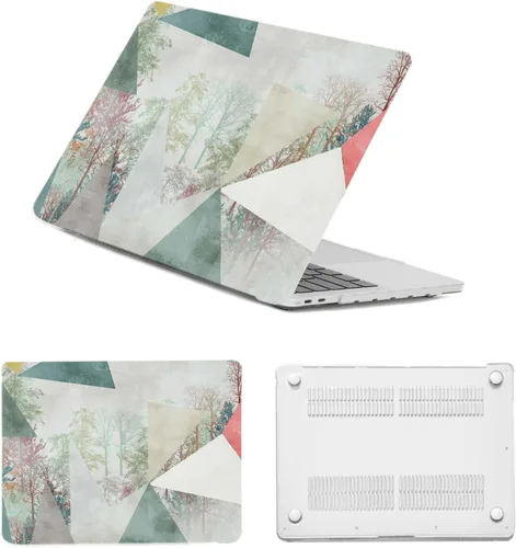Vista 11 de Funda para MacBook Air de 15 pulgadas M5 M4 M3 M2 2026 2025 2024 2023 modelo A2941 A3114 A3241 A3448 con pantalla Retina, carcasa rígida resistente