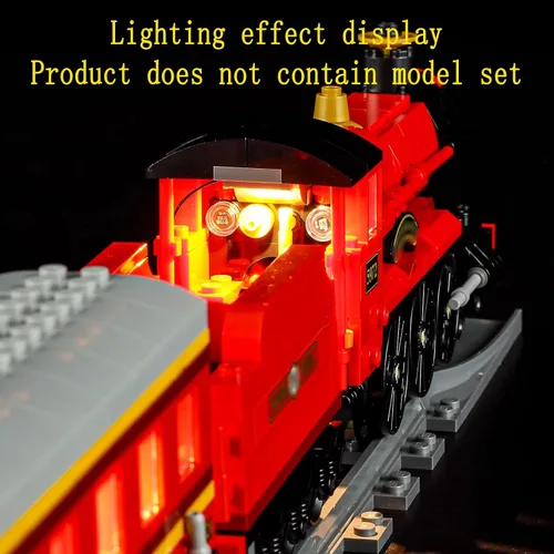 Vista 7 de GEAMENT Kit de luces LED compatible con LEGO Hogwarts Express Train Set con estación Hogsmeade – para 76423 (juego de modelos no incluido)