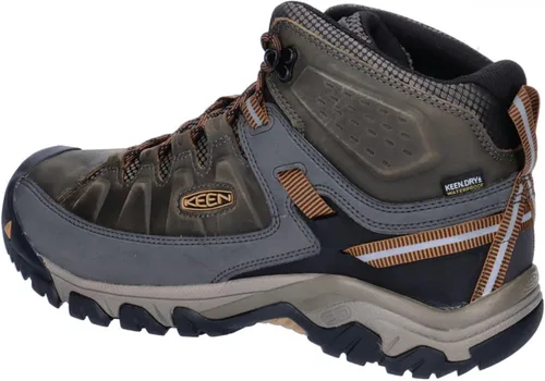 Vista 3 de KEEN - Botines Targhee III para senderismo, impermeables de altura media para hombre