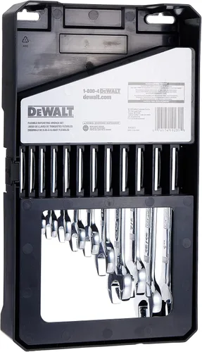 Vista 2 de DEWALT Juego de llaves de trinquete, SAE, flexible, 12 piezas (DWMT19231)