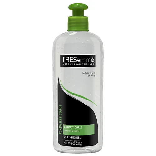 Vista 4 de Tresemme Flawless Curls Bouncy Curls - Gel definidor de rizos, 8 onzas