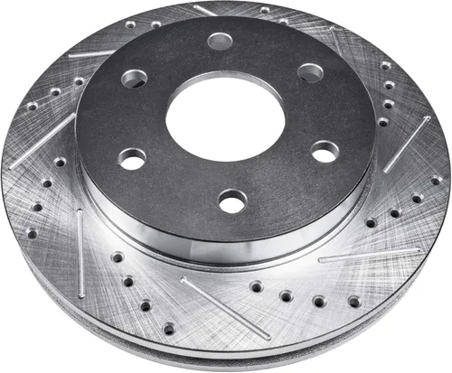 Vista 405 de Detroit Axle - Rotores de freno delantero para 04-13 Mazda 3 Rotores de frenos de disco 06-15 Mazda 5 Reemplazo: Rotor regular delantero de 11.81