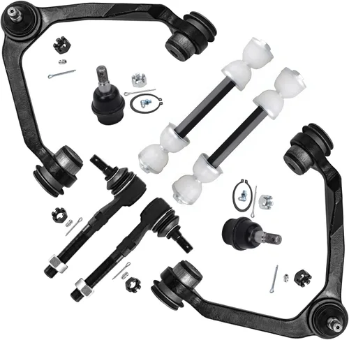 Vista 92 de Detroit Axle - Kit de brazos de control de extremo de 8 piezas para Toyota 2001-2003 Highlander 2002-2003 Camry Lexus ES300, 2 conjuntos de brazos