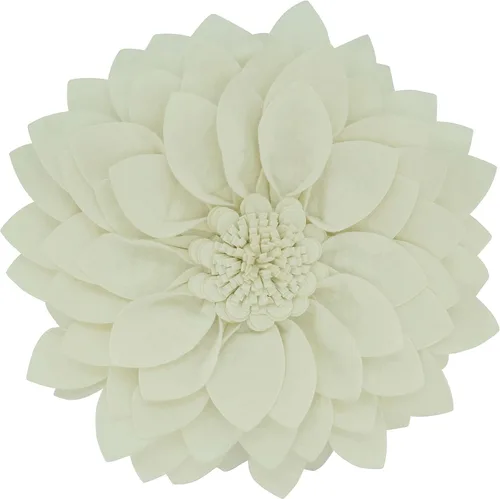 Vista 5 de SARO LIFESTYLE Almohada de fieltro en forma de flor