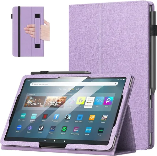 Vista 9 de MoKo Funda para Amazon Kindle Fire Max 11 (13ª generación, versión 2023) de 11 pulgadas, funda plegable delgada con soporte para tableta Fire 11