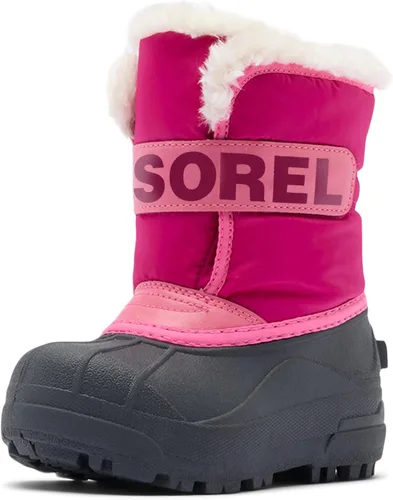 Vista 11 de SOREL Bota Snow Commander para niños pequeños negro (Black/Sea Salt)