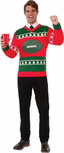 Vista 2 de FORUM Men's Adult All Wrapped Up Ugly Christmas Sweater