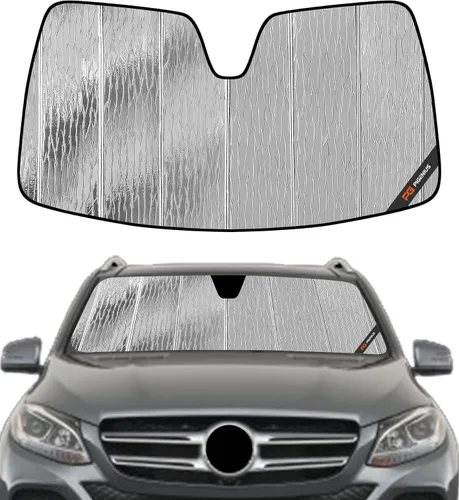 Vista 21 de Parasol para parabrisas Pigenius para Mercedes-Benz GLA 2015-2020 Protección para ventana delantera - Salvaguardia