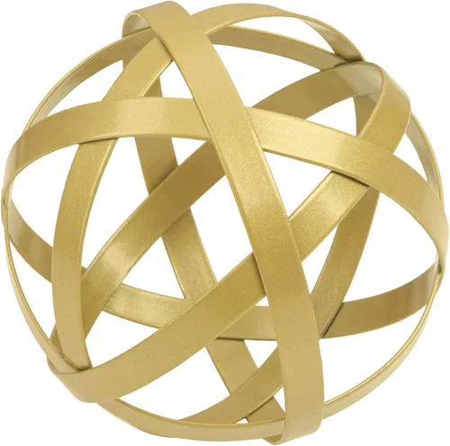 Vista 18 de Everydecor Esfera Decorativa de Metal para Decoración del Hogar - Bolas Decorativas para Estantes, Cuencos de Centro de Mesa, Estantería - Adornos