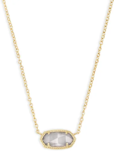Vista 95 de Kendra Scott - Collar Elisa con dije para mujer, joyería de moda, chapado en oro de 14 quilates