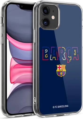 Vista 152 de Head Case Designs Funda de gel suave con licencia oficial del FC Barcelona Barca Crest Graphics [protección de grado militar] compatible con Apple