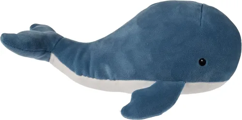 Vista 3 de Mary Meyer Peluche Smootheez - Almohada suave de juguete, 8 pulgadas, ballena azul