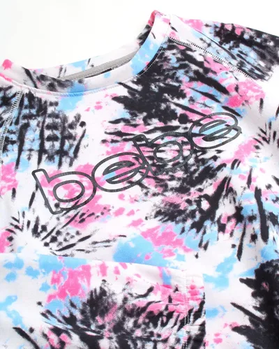 Vista 3 de bebe Conjunto deportivo para niña 2 piezas de sudadera y pantalones deportivos de forro polar activo niña pequeñaniña grande