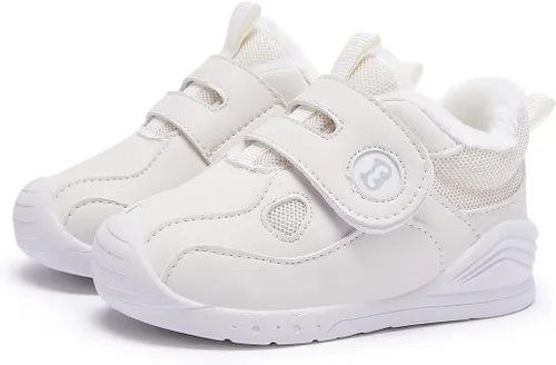 Vista 2 de BMCiTYBM Zapatos de bebé niño niña bebé zapatillas de invierno cálido antideslizante primeros caminantes 6-24 meses