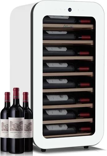 Vista 9 de Refrigerador de bebidas y vino de 24 pulgadas integrado o independiente, capacidad para 120 latas y 16 botellas, enfriador de vino