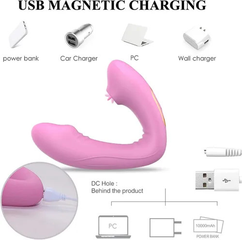 Vista 4 de Juguetes sexuales para parejas, vibrador de punto G para el clítoris para el placer de las mujeres, vibrador de bragas, vibrador de doble