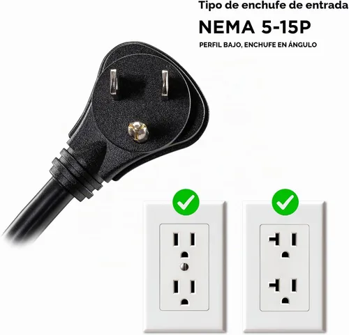 Vista 8 de Sistema de alimentación ininterrumpida de CyberPower LCD inteligente y compacto Negro