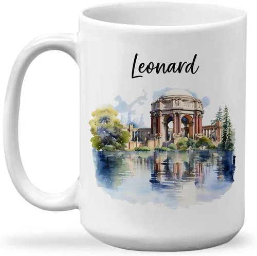Vista 10 de Tazas de viaje con nombre personalizado Mount Rushmore National Memorial, tazas de viaje de cerámica personalizadas con diseño de lugar famoso
