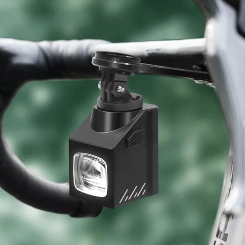 Vista 2 de Extremo brillante ciclo luz frontal cambio remoto agua 1600LM haz noche ciclismo advertencia luz de haz ancho ciclo luz