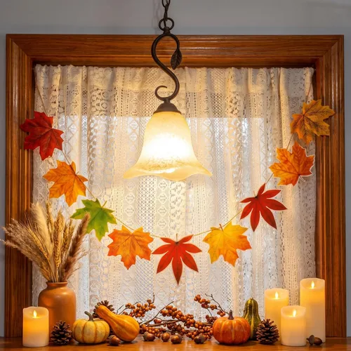 Vista 2 de Ferraycle - 135 piezas de decoración de tablón de anuncios de otoño