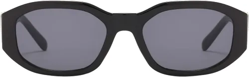 Vista 2 de Dollger Lentes de sol rectangulares para mujer, diseño irregular, de lujo, pequeños, con protección UV