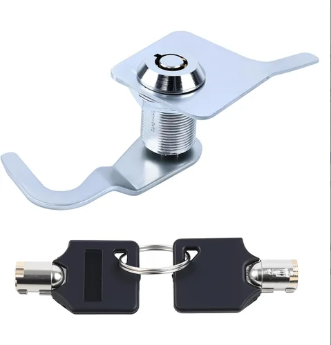 Vista 6 de Cerradura de motocicleta Harley Trunk Latch Tour Pak Lock con 2 llaves se adapta a modelos Harley Davidson 1991-2013 con Tour Pak