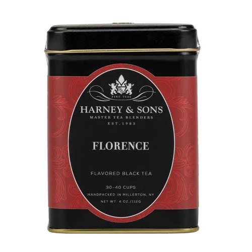 Vista 20 de Harney & Sons Té suelto Black Cask en lata, Bourbon, 4 oz