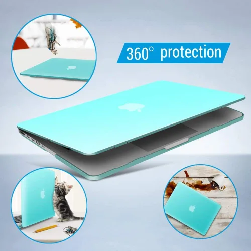 Vista 148 de IBENZER - Compatible con Funda para MacBook Pro de 13 Pulgadas 2015 2014 2013 Finales 2012 A1502 A1425, Carcasa Rígida con Cubierta para Teclado