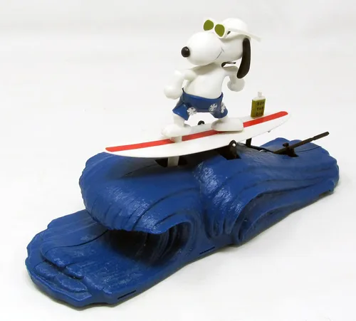 Vista 2 de ATLANTIS TOY & HOBBY INC. Snoopy Joe Cool Surfing AANM7502 Modelos de plástico Otros Varios