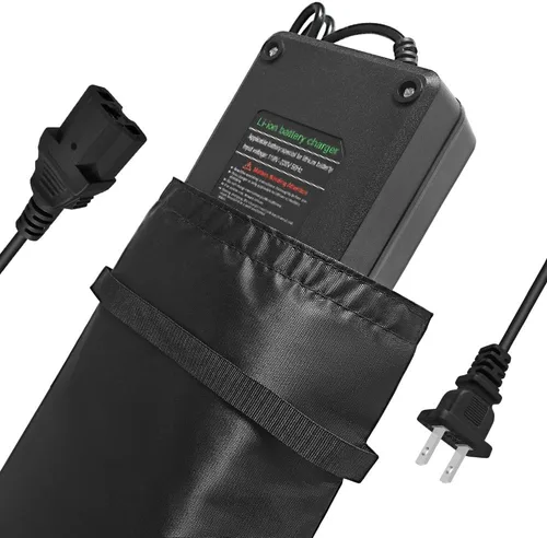 Vista 11 de Cargador súper rápido de 54.6V 3A / 5A para batería de 48V, 7 tipos de enchufes para elegir, sin necesidad de adaptador, más seguro. Compatible