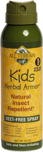 Vista 9 de All Terrain Herbal Armor para niños, aerosol natural repelente de insectos sin DEET
