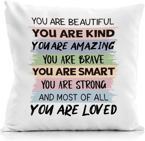 Vista 7 de Funda de almohada bohemia para aula, funda de almohada reversible con corazón de 18 x 18 pulgadas, fundas de almohada para sofá de guardería