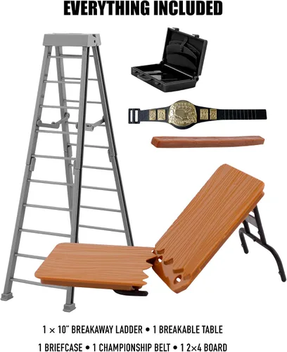 Vista 2 de Grab The Cash & Belt - Juego de accesorios de 5 piezas para figuras