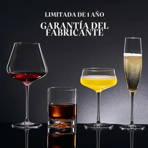 Vista 7 de JBHO Copas de Martini, juego de 4 copas de cupé de cristal, 10 Oz, copas de cóctel grandes y elegantes, copas de champán sopladas a mano