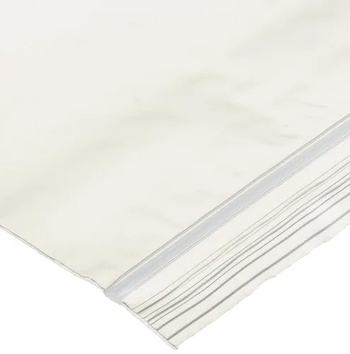 Vista 41 de Aviditi Poly Bolsa con cierre hermético blanco, 10" x 12", Azul, 1000