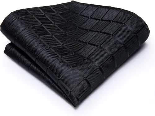 Vista 5 de Dubulle Alfiler de corbata y solapa para hombre y hombre, diseño de cachemira, rayas, floral, gemelos cuadrados de bolsillo, para fiesta de boda