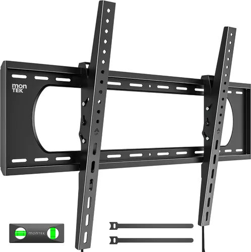 Vista 12 de monTEK Soporte de pared de TV inclinable resistente para televisores de 37
