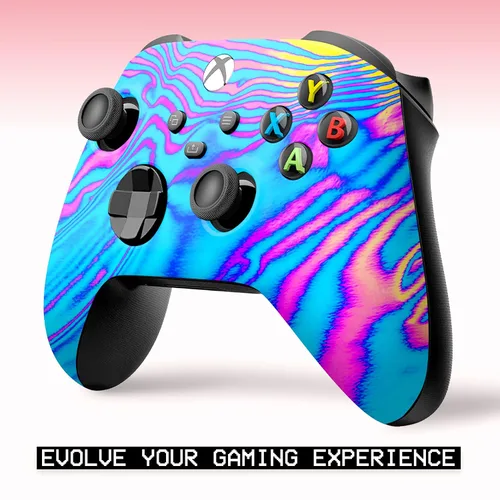 Vista 5 de BCB Controller Customised for Xbox Controller Wireless. Original Xbox Controller Compatible with Xbox One Series X & S Remote Control Console.