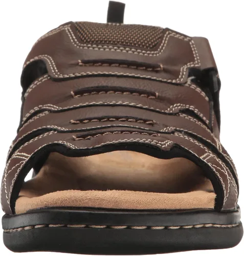 Vista 2 de Dockers Sandalia Shorewood Fisherman para hombre, Rosa Salvaje, US