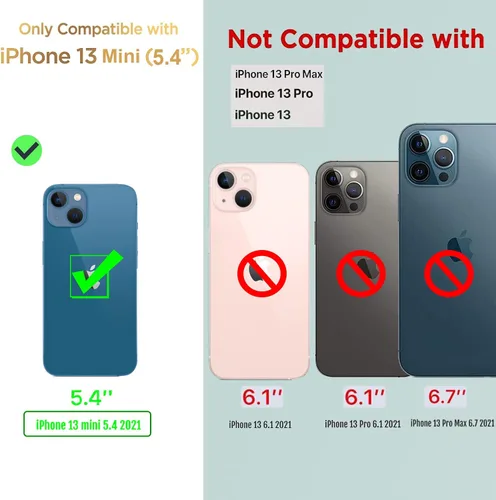 Vista 2 de luolnh Funda dorada brillante compatible con iPhone 13 Mini, diseño de mármol, a prueba de golpes, delgada y suave, funda de silicona para iPhone 13