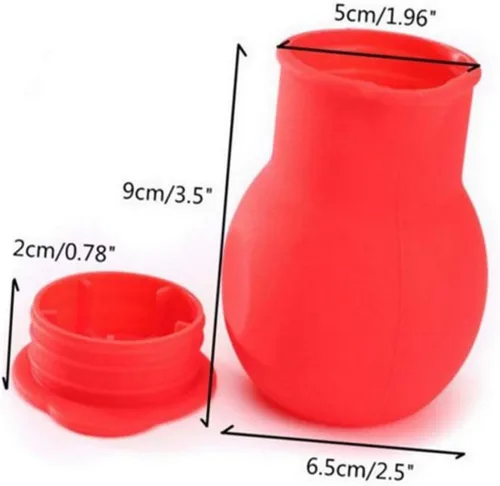 Vista 3 de Olla de silicona para fundir chocolate, olla de microondas para derretir mantequilla, calentar leche y salsas, ideal para hornear y hacer dulces