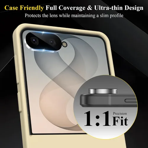 Vista 6 de Paquete de 4 protectores de lente de cámara compatibles con Samsung Galaxy Decoración de la cubierta de lente de cámara de vidrio templado 9H