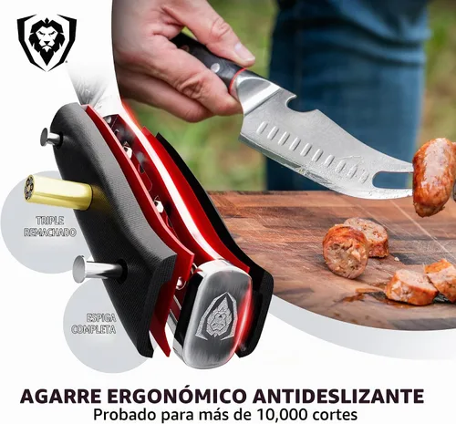 Vista 4 de Dalstrong - Cuchillo para barbacoa Pitmaster de 8 pulgadas, acero japonés