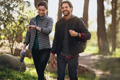 Vista 6 de Fitbit Charge 3 - Rastreador de actividad física Oro rosa/azul gris