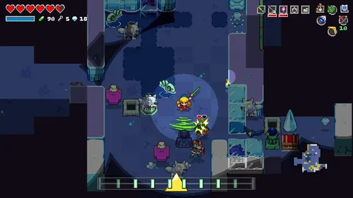 Vista 2 de Cadence of Hyrule: Crypt of the NecroDancer con la leyenda de Zelda - Nintendo Switch [Código digital]