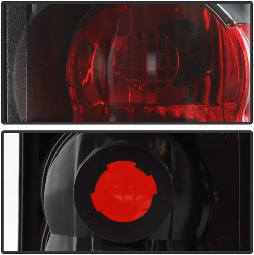 Vista 3 de ACANII - Para 1989-1995 Toyota Pickup Truck Blackk Vivienda Luces traseras Luces traseras Lámparas de freno Asamblea mercado de accesorios