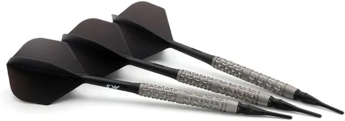 Vista 4 de CUESOUL DAZZLING Super Grip 0.71 oz Punta Suave 90% Tungsteno Dardos Super Grip-DZ1